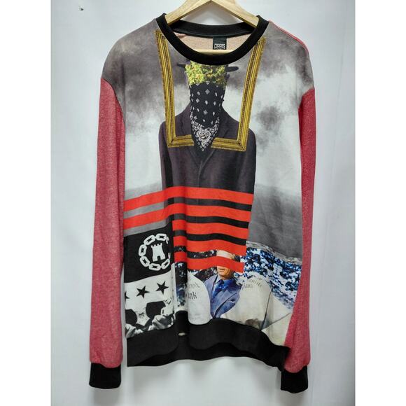 CROOKS & Castles Graphic Print Sweatshirt Multicolor Size XL